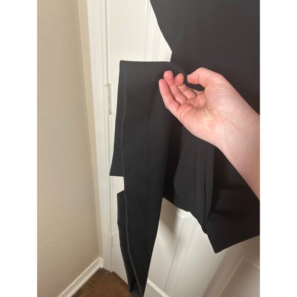 Lafayette 184 New York Black Peplum Dress - Picture 6 of 8